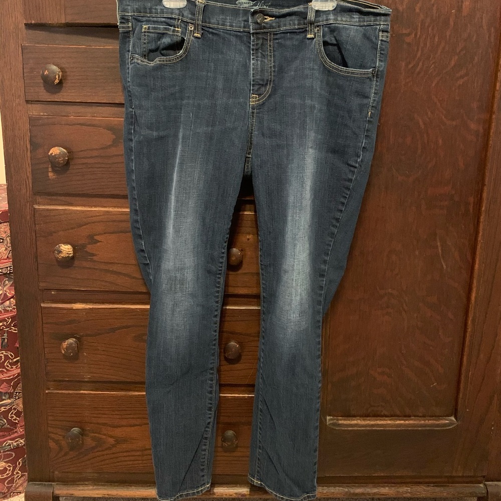 Old Navy denim jeans.